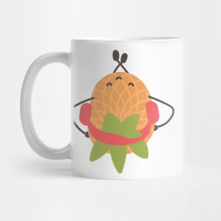 Adorable Kawaii Pineapple Fruit me Squishies Holiday Team Mug